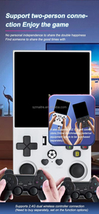 La más nueva consola de juegos portátil R36 Max, pantalla de 4 pulgadas, consola de juegos <span class=keywords><strong>Retro</strong></span>, pantalla del sistema Linux, reproductor de vídeo de bolsillo portátil - Product Image 2