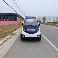 Meilleur Prix Véhicule de Patrouille Électrique 4 Places Moteur AC 4KW pour Sécurité et Transport – Prix Usine pour Hôtels et Complexes