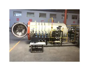 Horizontal Industrial de vulcanización de Autoclave tanque para zapatos de goma de neumáticos