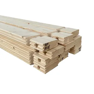 Classic Design Glulam Log Beam For Laminated Wood Glulam Wood Structure Log Cabin Wall