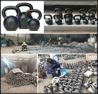 Zhanrizhao — haltère de Fitness en fonte, vente en gros, entraînement du corps et du corps
