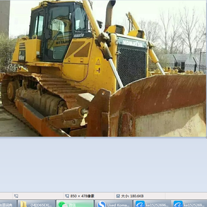 Bulldozer sur chenilles d'occasion D65P/D60 avec capacité de 4,3 m, garantie 1 an, en promotion - Product Image 2