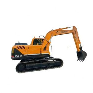 Prix bas, haute qualité, excavatrice sur chenilles hydraulique Hyundai 15 tonnes Hyundai 150-9S fabriquée en Corée d'origine - Product Image 1