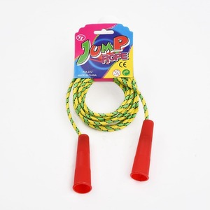Cordes à <span class=keywords><strong>sauter</strong></span> pour enfants 2026 à bas prix, vente en gros d'usine, cordes à <span class=keywords><strong>sauter</strong></span> en coton pour débutants de maternelle, fitness, avec logo personnalisé - Product Image 2