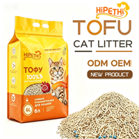 Litière pour chat en tofu végétal naturel Hipethi – Fournisseur en gros – Sans produits chimiques agressifs – Anti-odeurs – Agglomérante – Biodégradable – Pour chatons