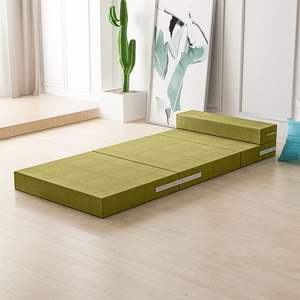 Matelas Trois-Pliants Moyen-Dur avec Appui-Tête, Comprend un Sac de Rangement, Convient pour une Utilisation en Chambre. - Product Image 6