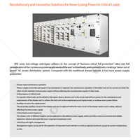 Système d'unité de distribution d'alimentation triphasée Vertiv EPK-2500, 380V, armoire d'équipement, protection IP30-IP54, 2500A, 6 prises
