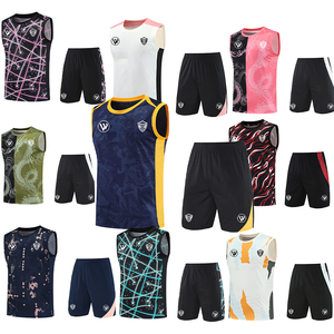 サッカーサッカーベスト夏用メッシュトレーニング用ビブスポーツ通気性バスケットボール - Product Image 3