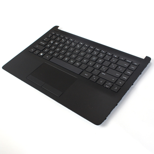 อะไหล่เปลี่ยนสำหรับ Probook 245 G8 รุ่น 240 G8 ฝาครอบด้านบนพร้อมที่วางมือ ไม่มีไฟแบ็คไลท์ คีย์บอร์ดแบบ US พร้อมทัชแพด - Product Image 2