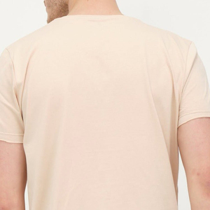 Camiseta de Hombre Estilo Urbano, Desgastada, Corte Holgado, Algodón Lavado, Informal de Verano - Product Image 3