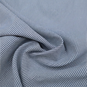 Seawool SWL-5E1364 Seawool Poly/Poly=25/75 Fabric Stripes 110GSM 55/56 In Stock For Shirting Men Apparel Sportswear - Product Image 1