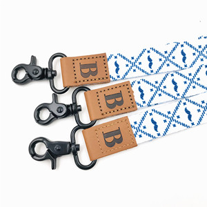 High Quality Customized Leather Card Holder <b>Lanyards</b> - Product Image 3