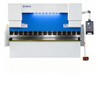 Prensa Plegadora CNC BEKE WC67K 100T3200 E21 con Estructura de Barra de Torsión y Función de Modificación Rápida de Datos para Acero Inoxidable y Aluminio