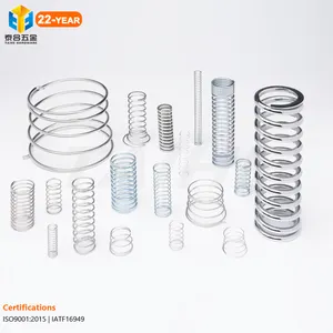 Custom Service Precision Stainless Steel Compression Coil Ground Springs