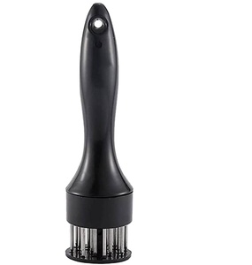 Meilleur produit en promotion : Attendrisseur de viande professionnel multifonctionnel manuel en acier inoxydable avec manche en plastique pour la cuisine - Product Image 1