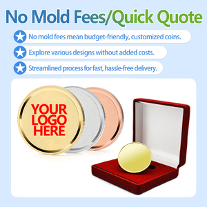 Tùy Chỉnh Thiết Kế Logo Làm Của Riêng Bạn Men Bộ Sưu Tập Lưu Niệm 3D Bạc Mạ Vàng Nhà Sản Xuất Kim Loại Tùy Chỉnh Thách Thức Đồng Xu - Product Image 5