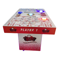 Machine de jeu de rachat de marteau de coup de bouton de jeux de billet de haricot vilain drôle à jetons