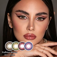 Lentilles de contact colorées 14,2 mm en hydrogel souple, lentilles cosmétiques, vente en gros, logo personnalisé, lentilles pour cosplay et anime