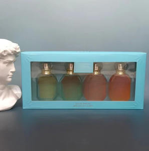 <b>Mini</b> <b>Perfume</b> Gift box Wholesale Dubai Arabic Luxurious Women's <b>Perfume</b> Gift <b>Set</b> 4*30ml Floral Fruity Two Scents Lasting - Product Image 3