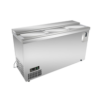 Réfrigérateur professionnel BTL1500 438L écologique supermarché bar à salades bar à bières avec décapsuleur refroidisseur frigorifique pour boissons