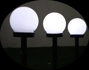 LED giardino solare prato illuminazione impermeabile all'aperto caldo bianco lampadina con pannello solare luci da giardino di piccole dimensioni - Product Image 6