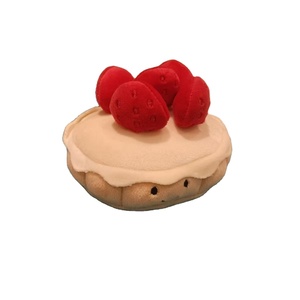 Khá Patisserie tarte AUX Fraises đồ chơi sang trọng dễ thương từ loạt thực phẩm đi kèm với búp bê em bé làm quà tặng lễ hội - Product Image 6