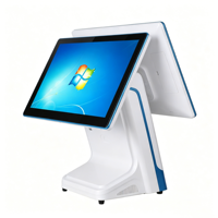 Système de caisse enregistreuse POS avec écran tactile capacitif Wi-Fi 15,6 pouces, Windows, Android, écran Full HD, NFC