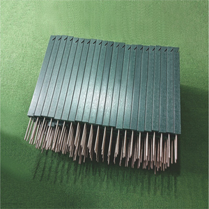 Piquets d'isolation de golf Poteaux de limite en bois pour accessoires de parcours Marqueurs de terrain Piquets de danger Tournoi Pratique Gazon - Product Image 5