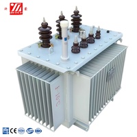 Transformateur électrique de distribution triphasé immergé dans l'huile haute fréquence 100 kVA 200 kVA 1000 kVA 1600 kVA