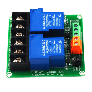 2 способа 30A высокоуровневый триггерный релейный модуль 5V 12V 24V умного дома управление автоматизацией PLC - Product Image 4
