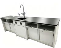 Mobilier de laboratoire moderne entièrement en acier pour les écoles