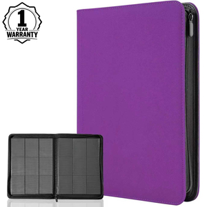 Raccoglitore <span class=keywords><strong>per</strong></span> Carte da Collezione a 9 Tasche su Entrambi i Lati, 360 Carte, Copertina in PU, <span class=keywords><strong>Album</strong></span> <span class=keywords><strong>per</strong></span> Carte MTG TCG e Sportive - Product Image 1
