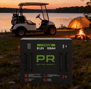 Fabrika Toptan Satış 38.4V 51.2V 70.4V 60Ah105Ah Küp Şeklinde İnce Delikli 36V 48V 72V 60Ah105ah Lifepo4 Golf Arabası Aküsü Üreticisi - Product Image 1