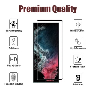 ขายส่งจากโรงงาน ฟิล์มกระจกนิรภัย 3 มิติ 5 มิติ สำหรับ Samsung <span class=keywords><strong>S23</strong></span> <span class=keywords><strong>Ultra</strong></span> - Product Image 2