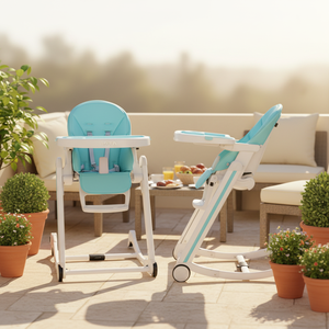 Silla de Bebé Moderna Convertible de Plástico, <span class=keywords><strong>Plegable</strong></span>, con Función Anti-Vuelco, para Sala de Estar y Cocina - Product Image 1