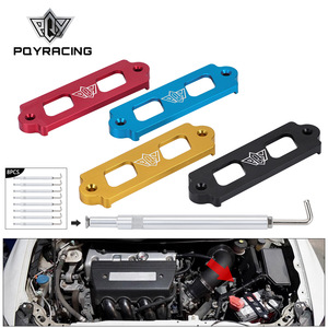 ชุดยึดแบตเตอรี่ Poyracing สแตนเลสสำหรับฮอนด้า ซีวิค CRX S2000 อาคูรา อินเทกร้า RSX - Product Image 1