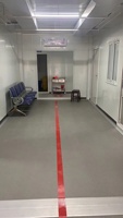Maison préfabriquée facile à assembler, maison conteneur en kit, hôpital avec design moderne