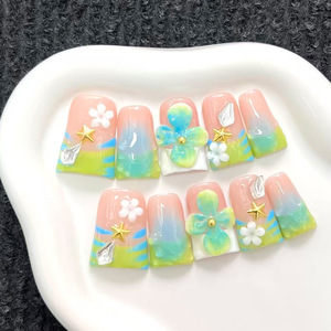 <span class=keywords><strong>Uñas</strong></span> <span class=keywords><strong>Postizas</strong></span> Hechas a Mano con Diseño <span class=keywords><strong>de</strong></span> Pico <span class=keywords><strong>de</strong></span> Pato, Estilo Y2K, con Adornos <span class=keywords><strong>de</strong></span> Mariposas y Flores en 3D, Reutilizables, con <span class=keywords><strong>Kit</strong></span> <span class=keywords><strong>de</strong></span> Herramientas <span class=keywords><strong>para</strong></span> Mujeres y <span class=keywords><strong>Niñas</strong></span> - Product Image 4