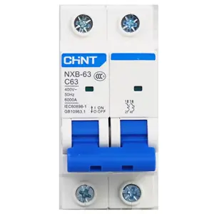 Chint mcb NXB-63 series MCB air circuit breaker 2P 10A 16A20A 25A 32A in stock