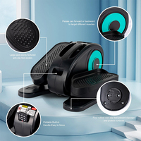 Mini machine elliptique portable sous l'exercice de bureau elliptique à usage domestique pour les personnes âgées