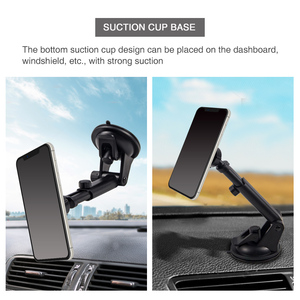 Car <strong>Dash</strong> <strong>Board</strong> Windshield Suction Cup Rotated Long Arm Telescopic air Outlet Clip Phone Holder Universal Car Phone <strong>Mount</strong> - Product Image 2
