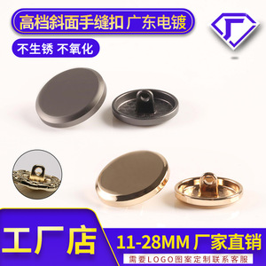 Metal Suit Buttons Pearl Trench Coat Floral 56mm Alloy Shank Nickel-Free Round With Feet - Product Image 5