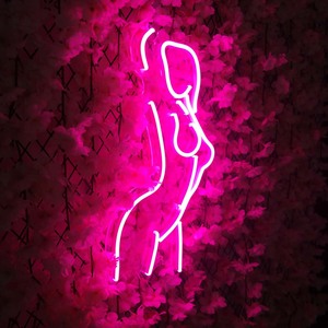 Mujer desnuda de señalización led de luz de neón de cartas - Product Image 3