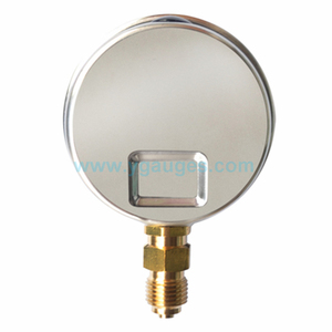 थोक कारखाने की आपूर्ति 304ss मामले तेल भरा दबाव गेज सेट - Product Image 2