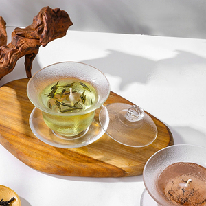 Décoration d'intérieur, bougies parfumées en cire de soja, style chinois, intérieur de la maison, bol à <span class=keywords><strong>thé</strong></span>, bougie en gel artisanale, aromathérapie - Product Image 3