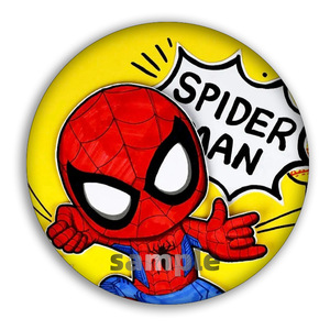 ขายส่งเข็มกลัดการ์ตูนสไปเดอร์แมนแบบใหม่ ของตกแต่งกระเป๋า ของขวัญ และเข็มกลัดติดเสื้อ ของที่ระลึกอนิเมะ - Product Image 4