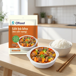 Sauce coréenne pour ragoût de bœuf 50g - Marque O'food - Marinade et assaisonnement prêts à l'emploi pour la viande et la soupe coréenne authentique - Product Image 4