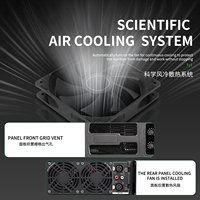 GAP-XT12 usine 2*1200W amplificateur de puissance avec écran LCD stéréo KTV maison scène système Audio 2 canaux amplificateurs professionnels
