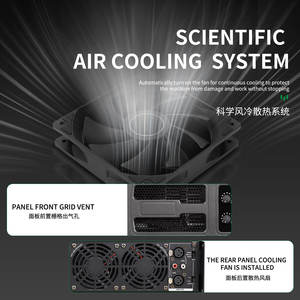 GAP-XT12 Fabrik 2*1200W Leistungs verstärker mit LCD-Display Stereo KTV Home Stage Audio System 2 Kanal Profession elle Verstärker - Product Image 5