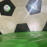 Château gonflable de football d'extérieur pour enfants, idéal pour les fêtes
